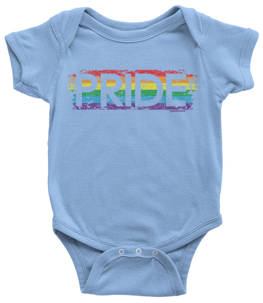 Rainbow Gay Pride Unisex Baby Infant Bodysuit | Etsy