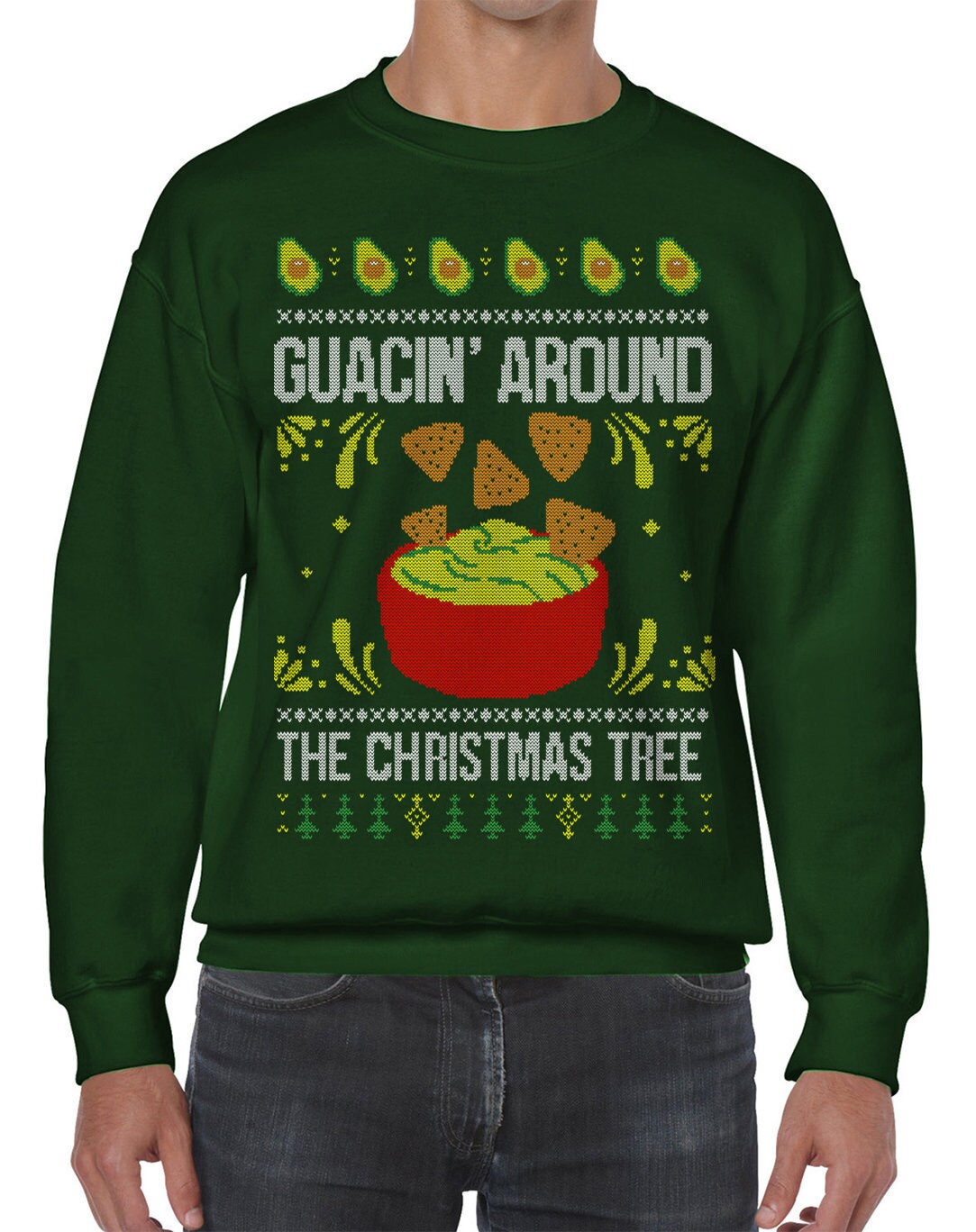 the Christmas Tree Ugly Sweater Unisex 