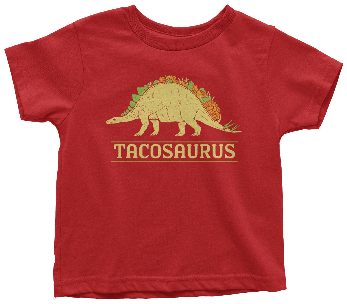 Tacosaurus Dinosaur Taco Unisex Kids' Toddler T-shirt