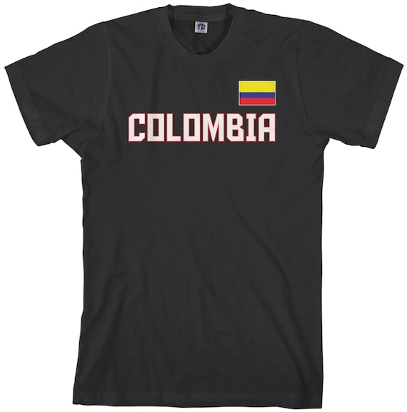 Colombia National Team Men's T-shirt Colombian Republic - Etsy