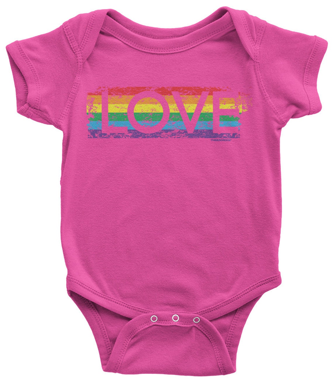 Gay Pride Rainbow Love Unisex Baby Infant Bodysuit | Etsy