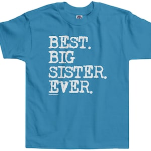Best Big Sister Ever Little Girls&#39; Toddler T-shirt