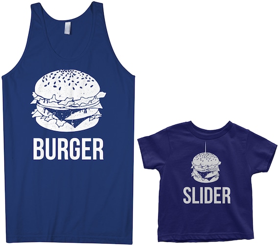 Tank Top and Toddler Dad and Son 