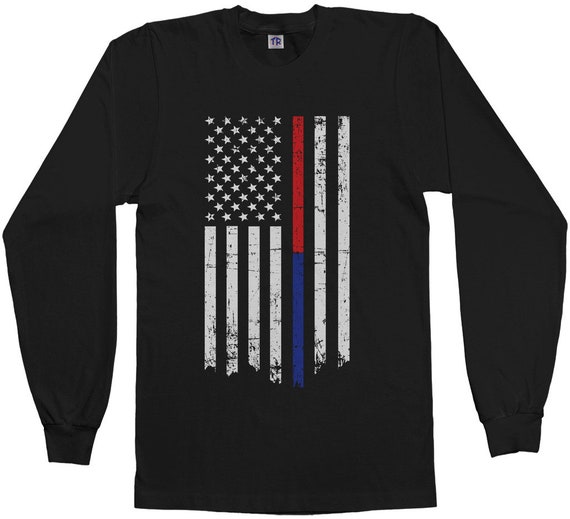 T shirt top bandiera americana uomo