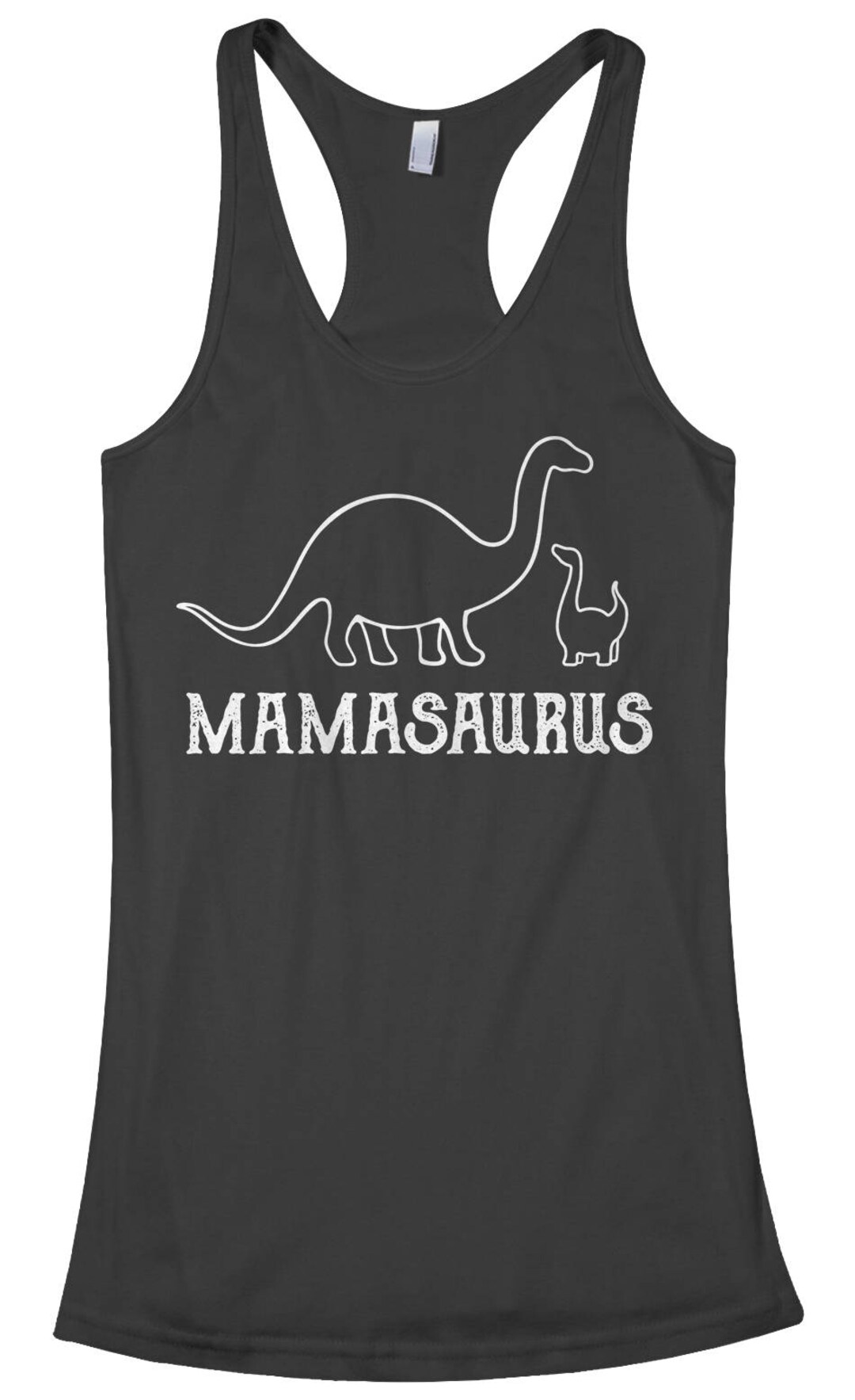 Bluey Mama Mum Mom Chili Women's Flowy Racerback Tank