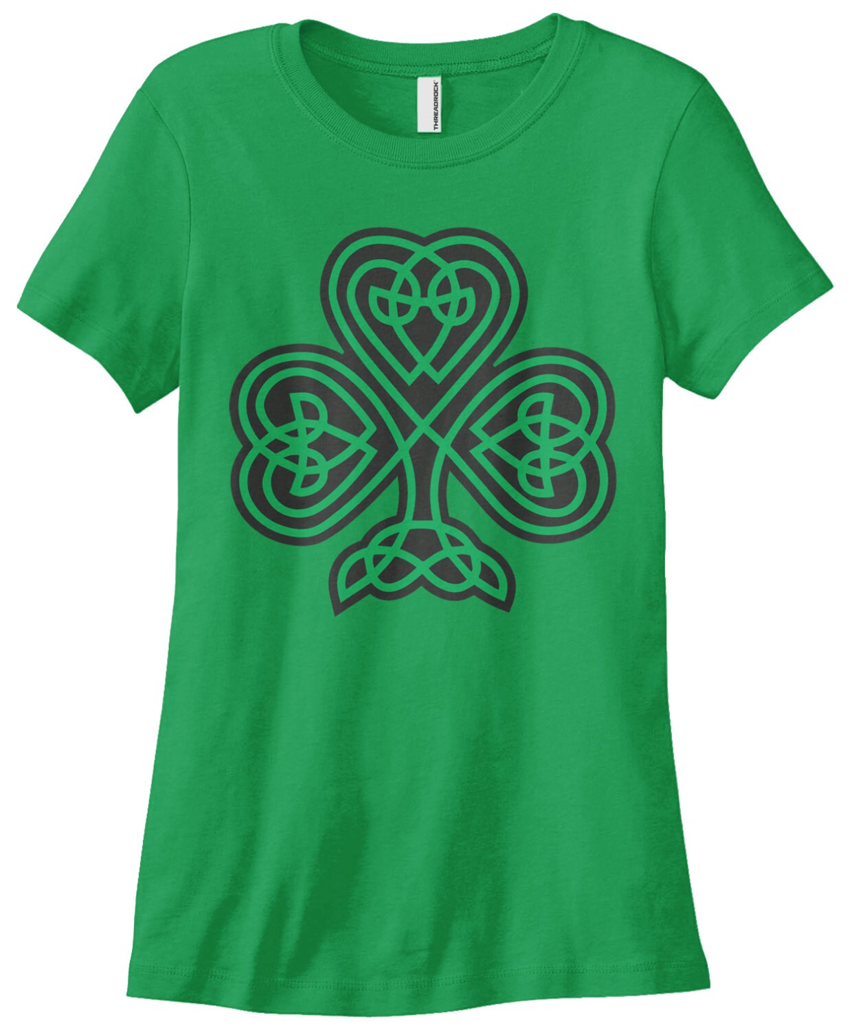 Celtic Shamrock Women's T-shirt - Etsy UK