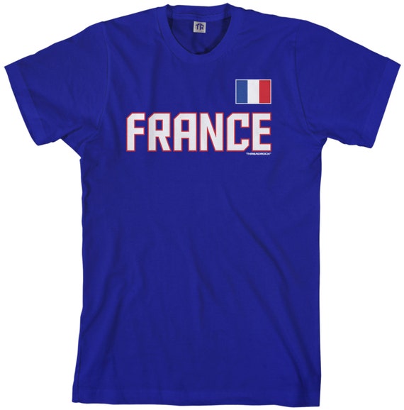 France National Team Men's T-shirt French Republic Riviera Flag Eiffel Tower Paris Europe Fashion - TA_00220