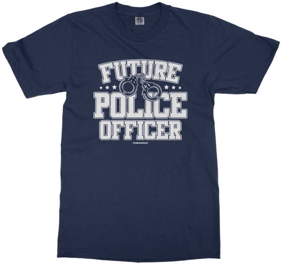 Police Shirt Future Officer Handcuff Tee Men Women Kids Gift Police Shirt Future Officer Handcuff Tee Men Women Kids Gift