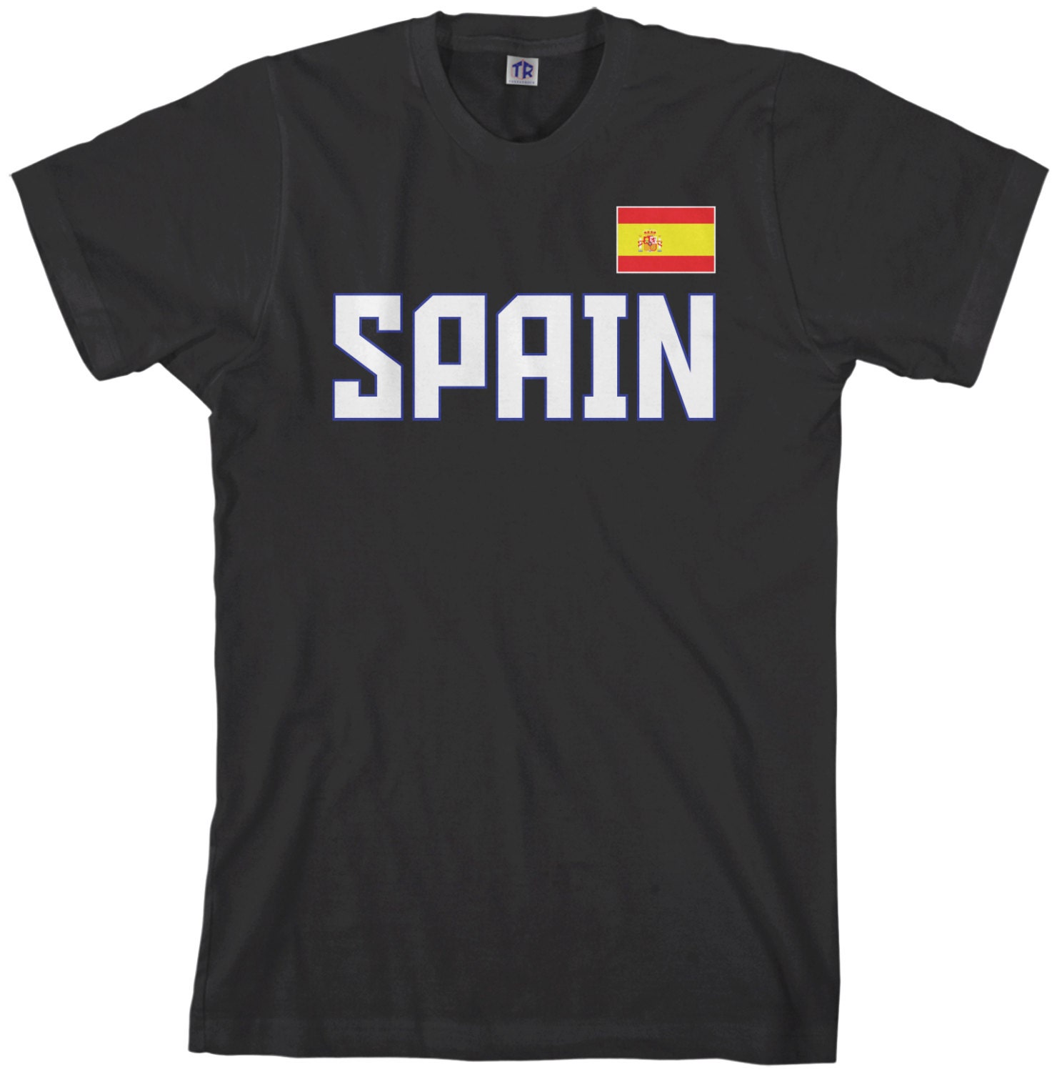 Spain National Team Men's T-shirt Spanish Flag Madrid | Etsy