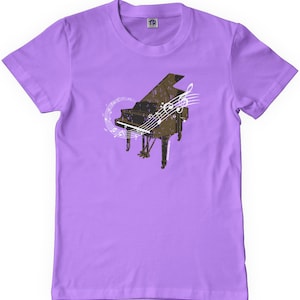 Klavier Unisex: Kinder-Jugend-T-shirt