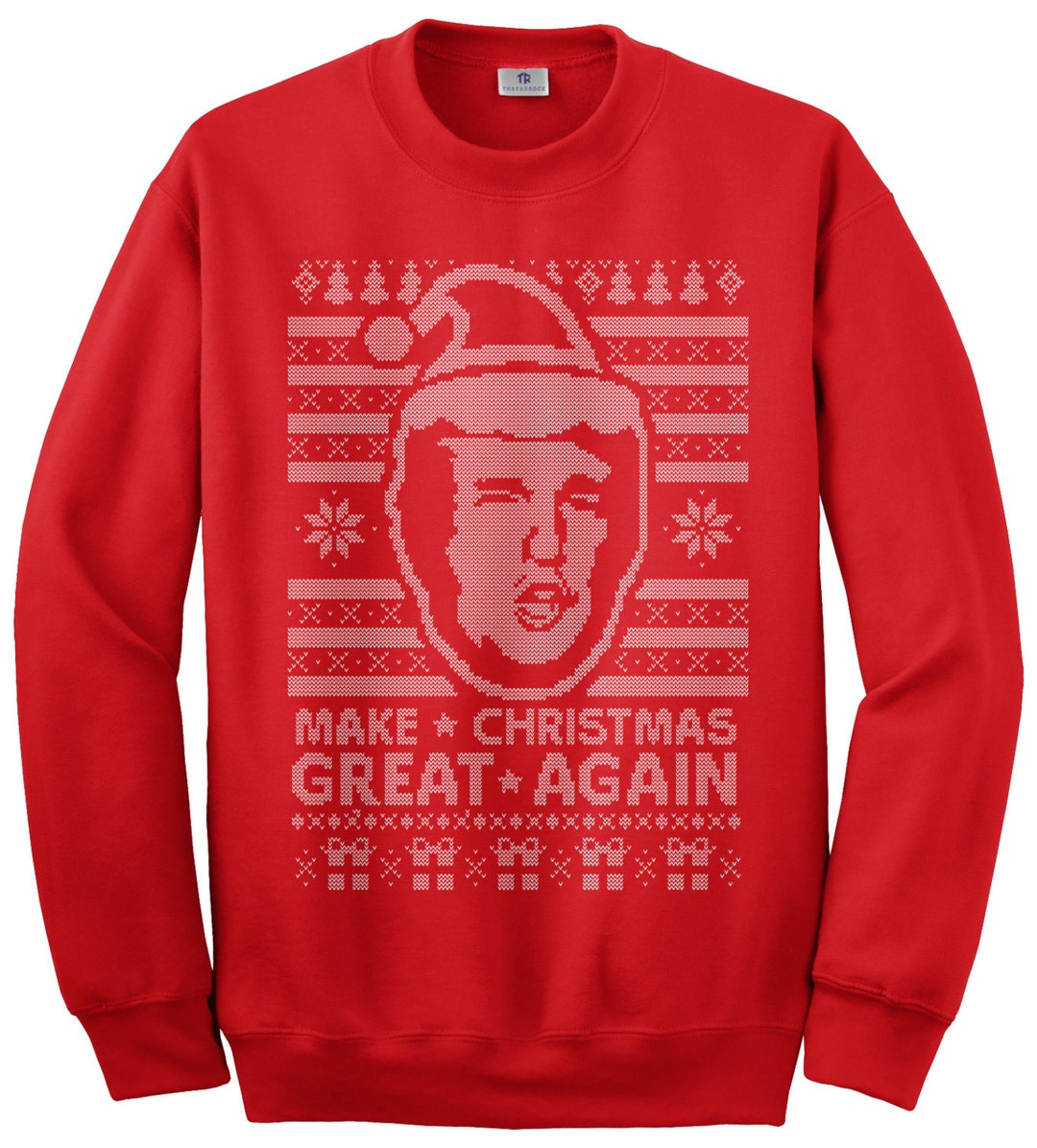 Donald Trump Make Christmas Great Again Ugly Christmas Sweater