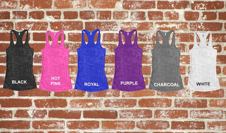 Burnout Racerback Tank Top Women/'s Racerback Tank Top Wasa Bae