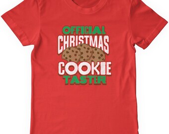 Official Christmas Cookie Taster Unisex Kids' Youth T-shirt