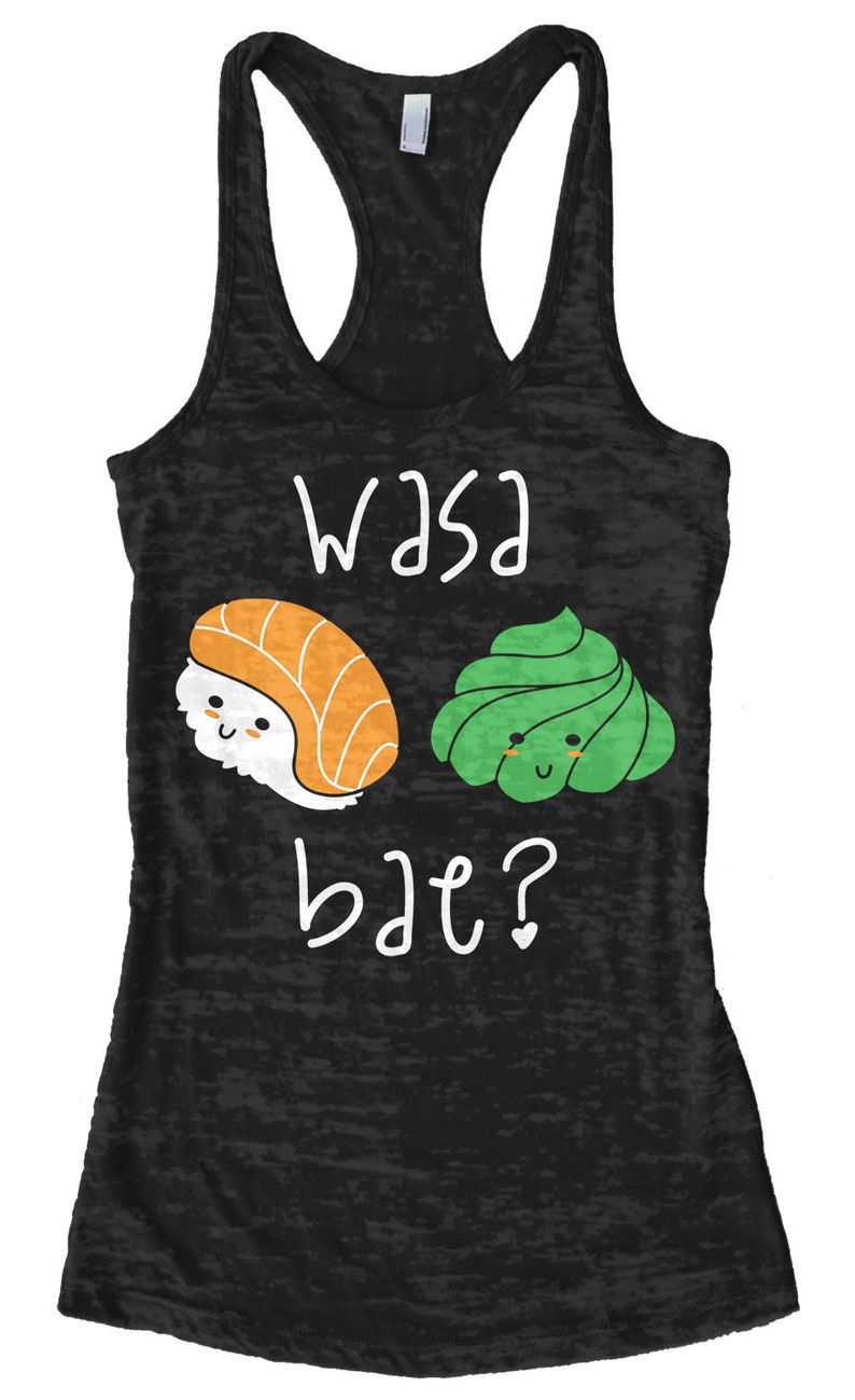 Burnout Racerback Tank Top Women/'s Racerback Tank Top Wasa Bae