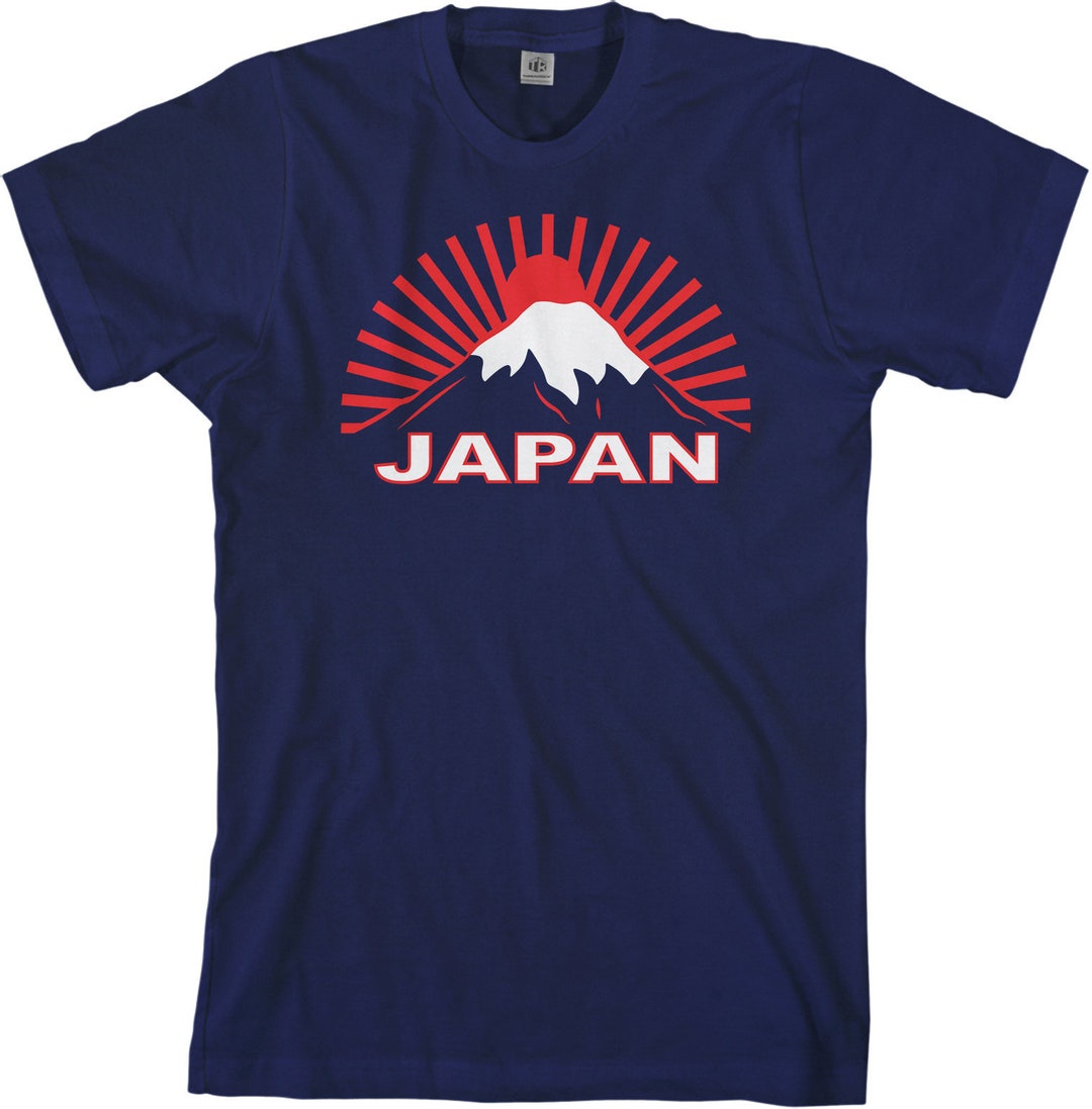 Japan Rising Sun Men's Long Sleeve T-shirt Short - Etsy