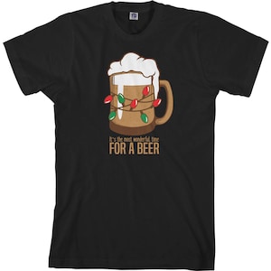 Most Wonderful Time For A Beer Men's Long Sleeve T-Shirt Short Sleeve T-Shirt Tank Top Funny Drinking Shirt image 3