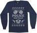 Police Navidad Ugly Christmas Sweater Men's Short Sleeve or Long Sleeve T-Shirt 