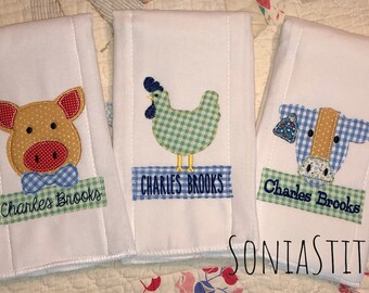 Western Baby Burp Cloth Flannel Chenille Farm Print Accessories Bibs Burping Valresa Com Western Baby Burp Cloth Flannel Chenille Farm Print Accessories Bibs Burping Valresa Com