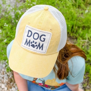 Dog Mom cap Dog Mom Trucker cap image 1