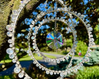 AuroraBorealis crystal Suncatcher.