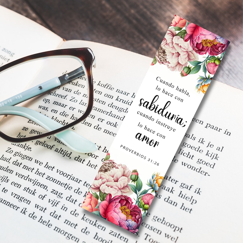 Spanish Bible Bookmarks, Bookmark Set, Printable Bible Verse Bookmarks,  Scripture Bookmarks, Bible Bookmarks, Page Marker, Journal Bookmark