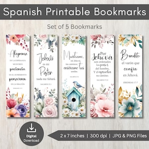Spanish Bible Bookmarks, Christian PNG, Printable Bible Verse Bookmarks,  Scripture Bookmarks, Bible Bookmarks, Spanish Scripture Bookmarks