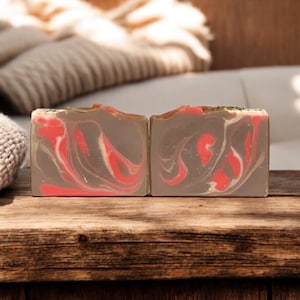 Spiced Apple Donut Soap | Fall Cold Process Bar | Handmade Artisan Soap | Autumn Skincare | Gift for Her or Him