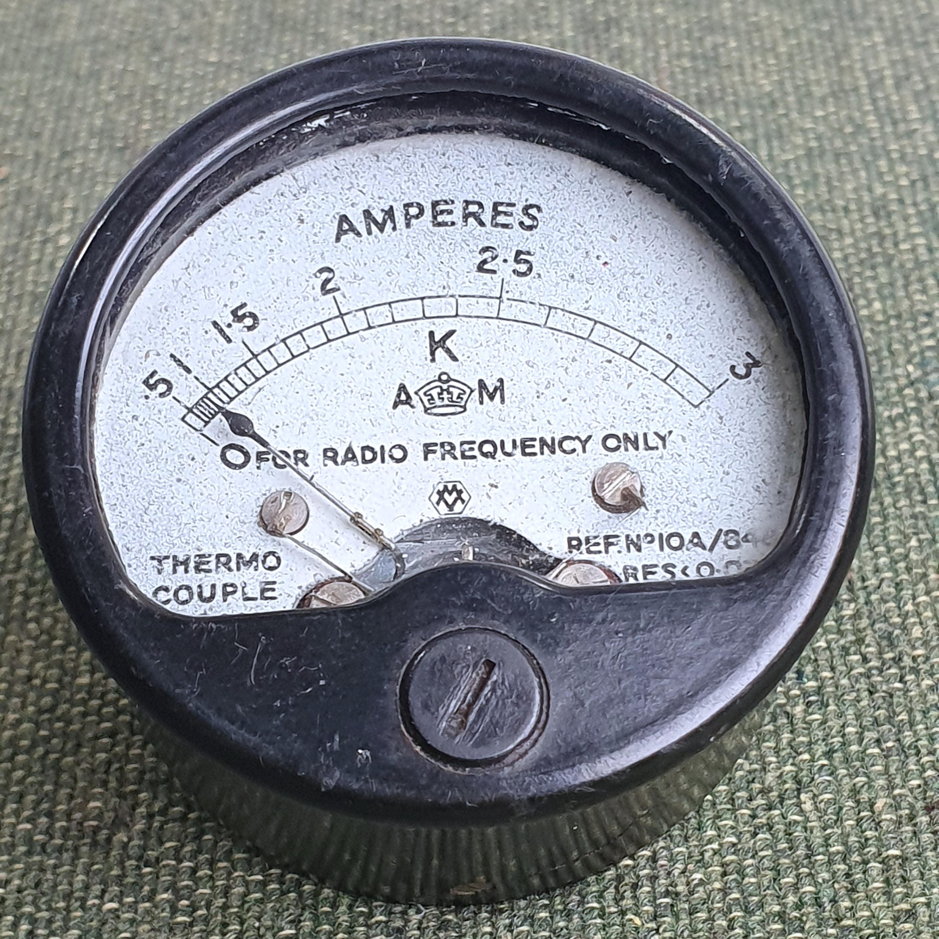 ヴィンテージ　 ラジオメーター Antique Radio Meter - Etsy