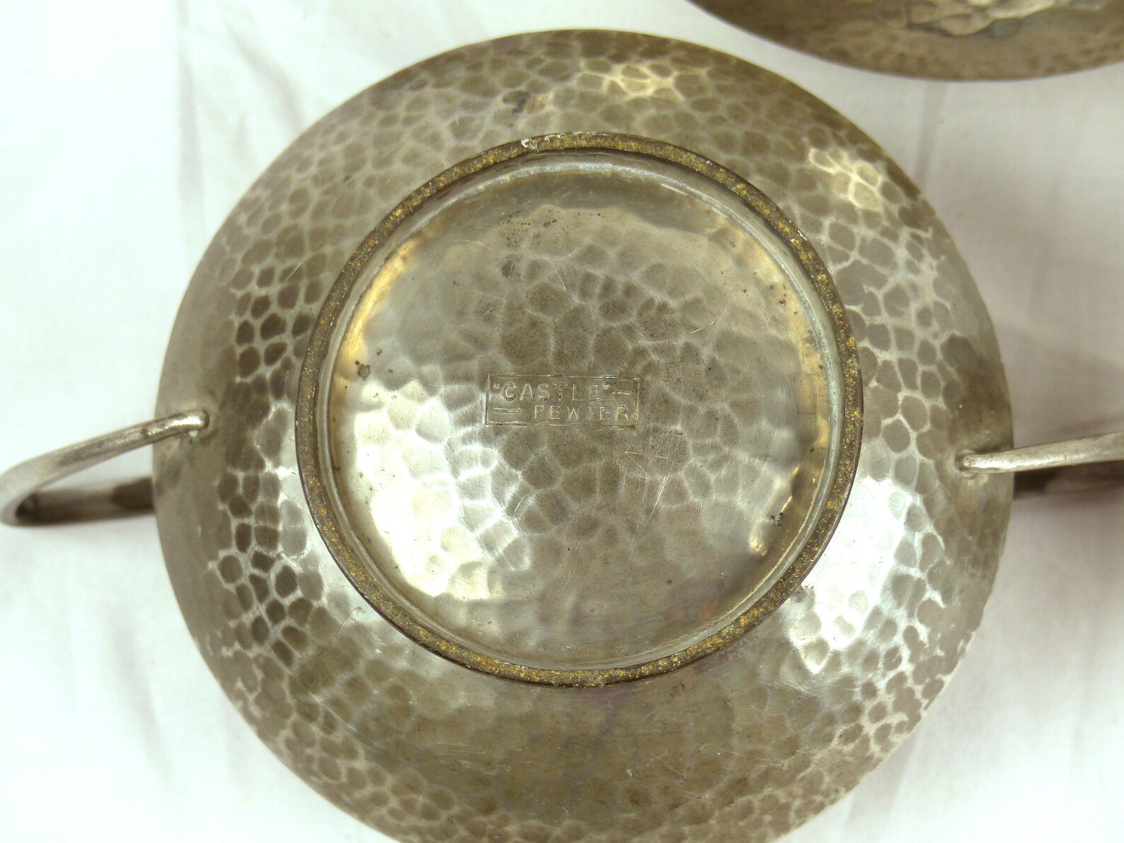 Antique Hammered Pewter Arts and Crafts Tea Set Civic Pewter Etsy Sweden