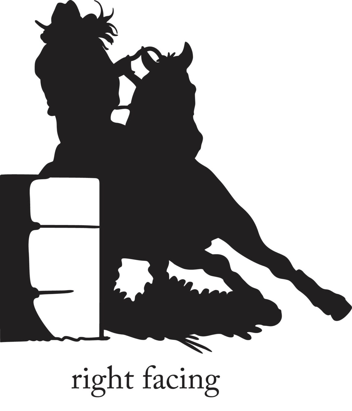 barrel-racer-vinyl-indoor-outdoor-decal-etsy
