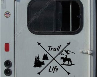 Trail Life/Trail Rider Decal for Vehicle or Trailer