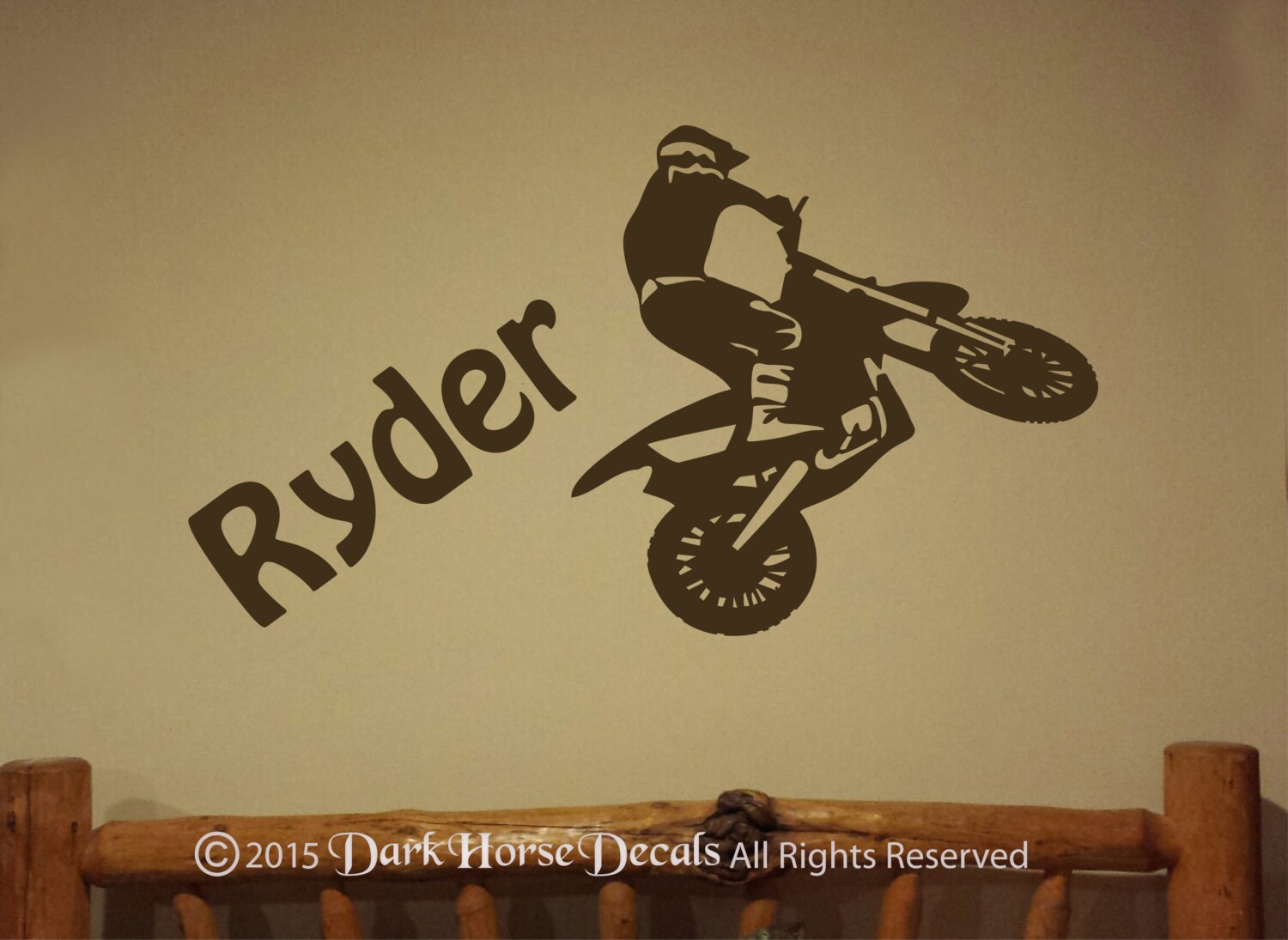 Motocross Wall Stickers for You - TenStickers