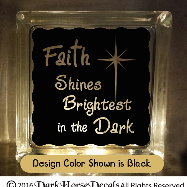 Glass Block Decals Etsy