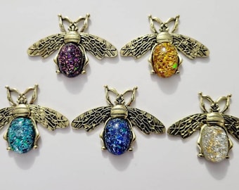 Opal Bee Needle Minder
