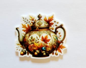 Autumn Teapot Needle Minder