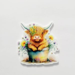 Highland Cow Needle Minder