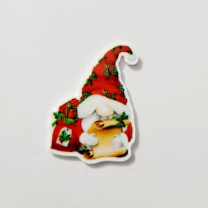 Santa&#39;s List Gnome Needle Minder