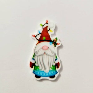 Christmas Lights Gnome Needle Minder