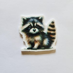 Cute Raccoon Needle Minder