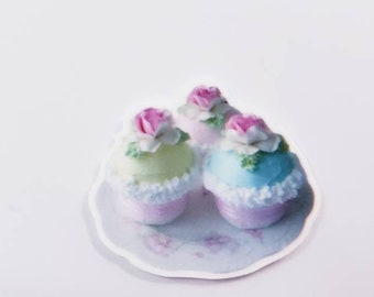 Pastel Cupcakes Needle Minder
