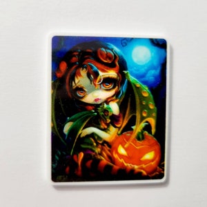 Jasmine Becket-Griffith Pumpkin Fairy Needle Minder