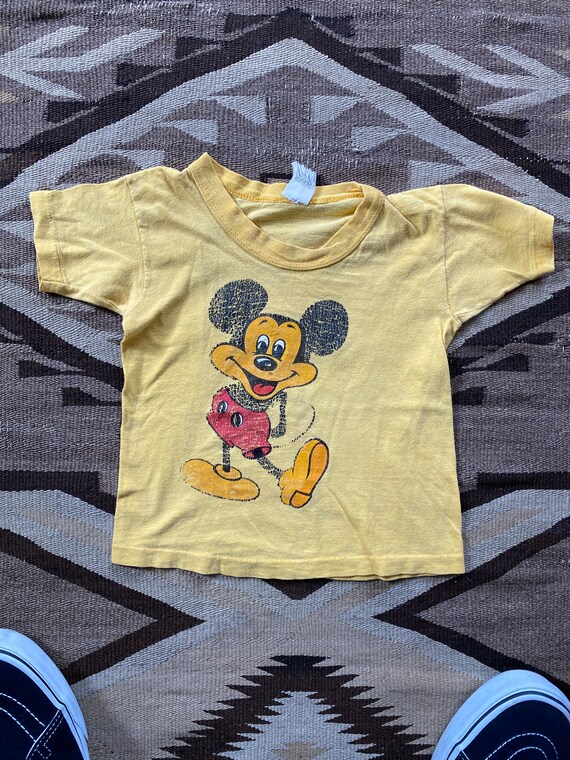 Vintage mickey kids shirt - Gem