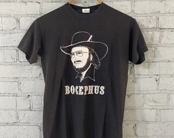 Vintage Hank Williams Jr Bocephus Honky Tonkin' '84 T Shirt