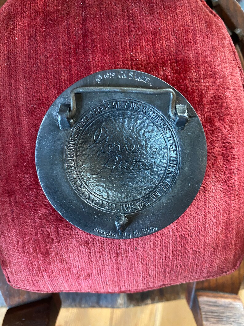 Al Shelton California Angels World Series Belt Buckle