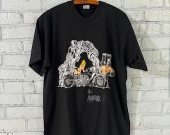 Vintage 1980's Misfits Chopper Biker T shirt