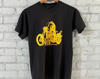 Vintage Outlaw Biker Magazine T Shirt