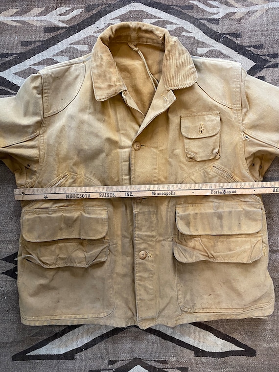 1930's Red Head Brand Bone Dry Duck Hunting Canvas Jacket - Etsy