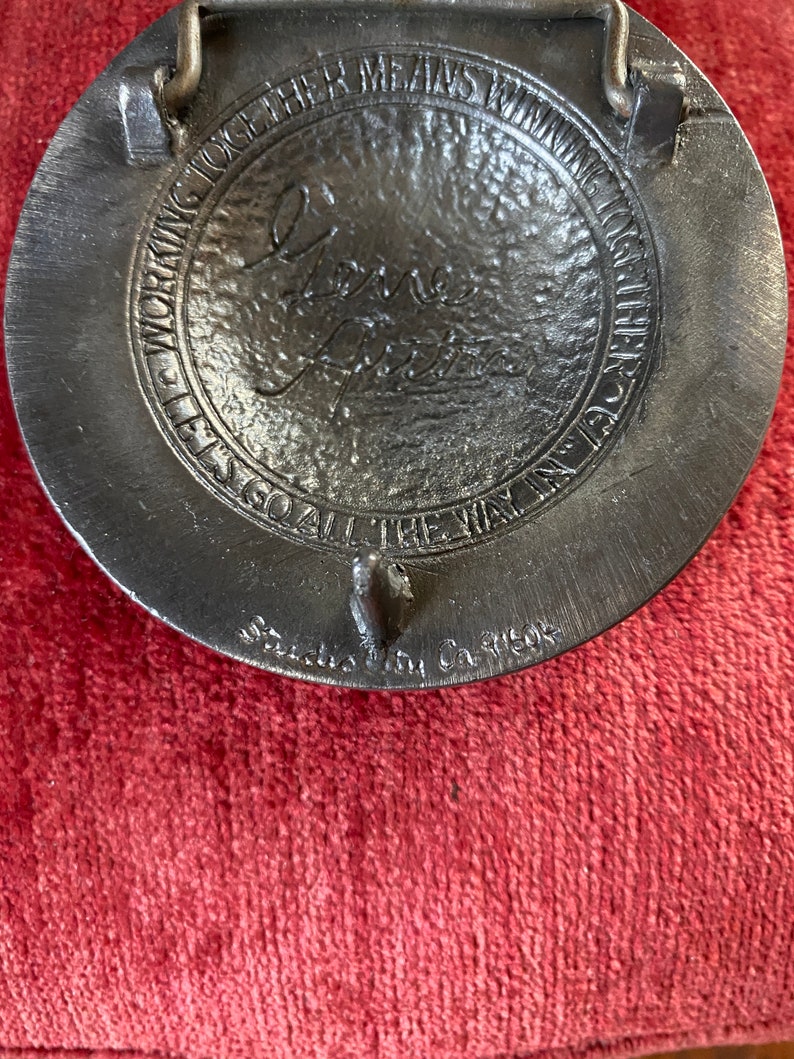Al Shelton California Angels World Series Belt Buckle
