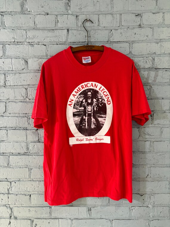 Sonny Barger's Motorcycles / ハーレーTシャツ Vintage 1989 Sonny Barger - an American Legend T-shirt - Etsy