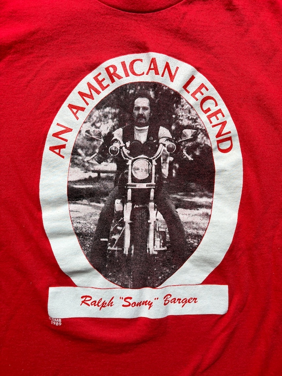 Sonny Barger's Motorcycles / ハーレーTシャツ Vintage 1989 Sonny Barger - an American Legend T-shirt - Etsy